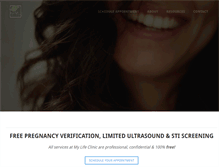 Tablet Screenshot of mylifeclinic.org